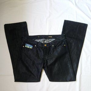 EXPRESS JEANS STELLA Shinny Boot Leg Jeans Sz 10